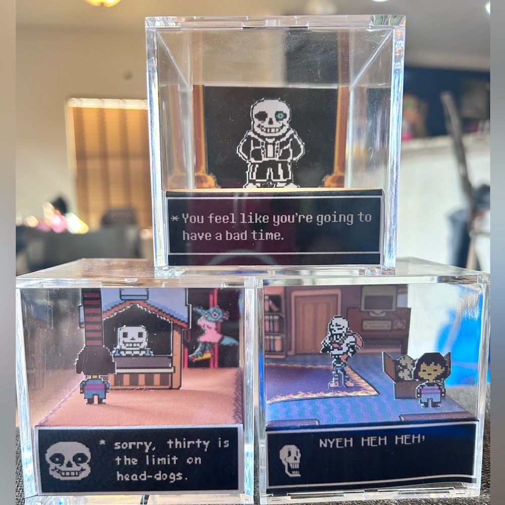 UNDERTALE Cube Diorama Bundle